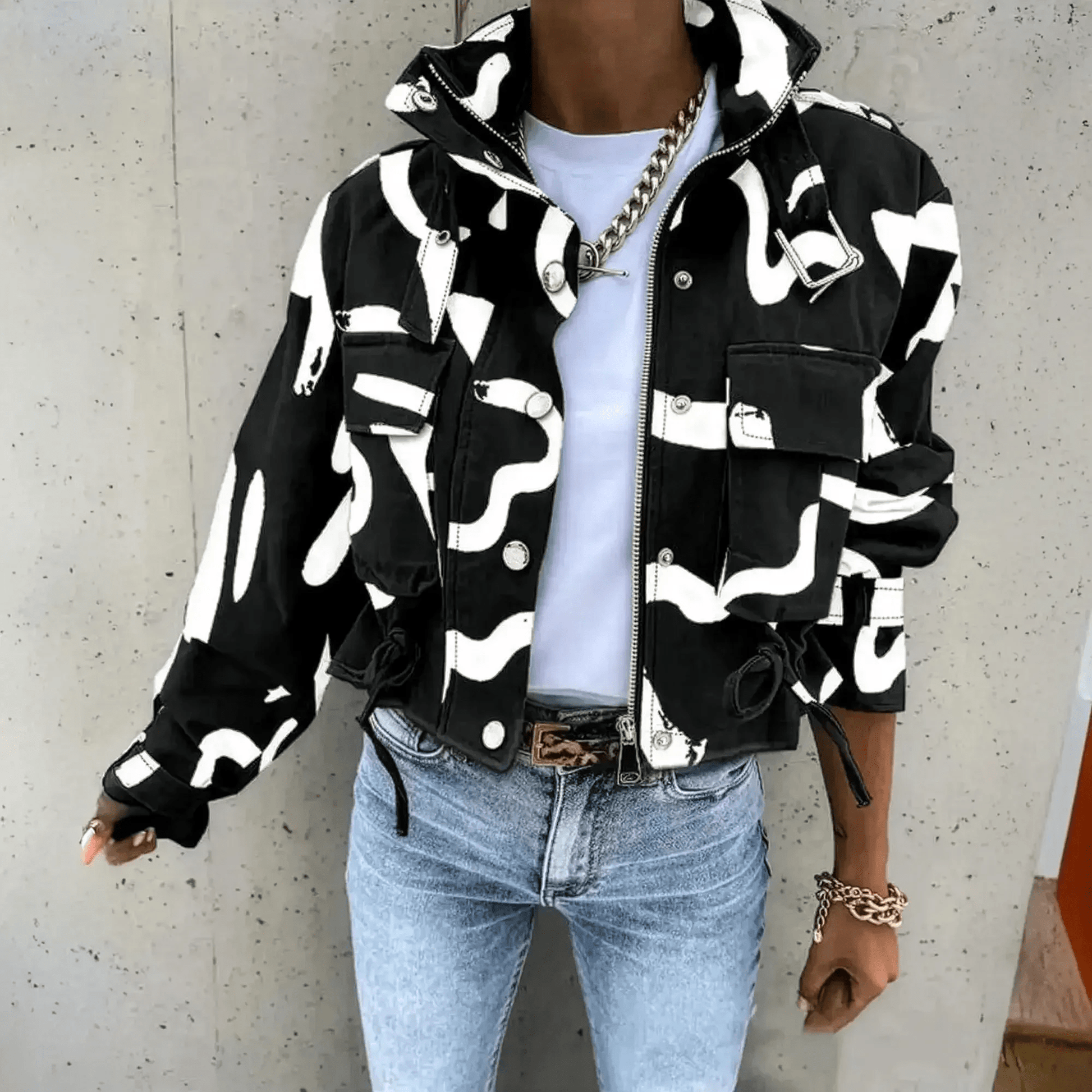 Manteau Streetwear Mi - Saison Chic - Saylana