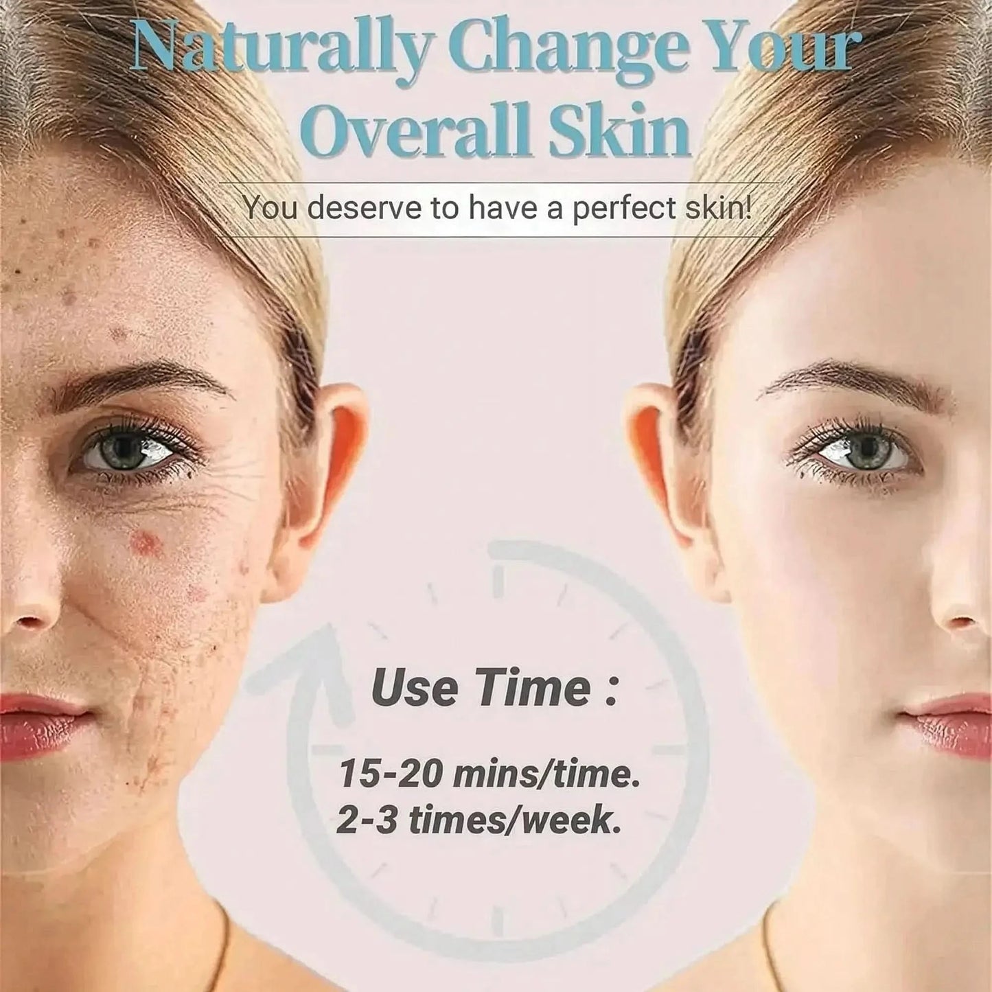 Masque LED Visage 7 Couleurs USB - Saylana