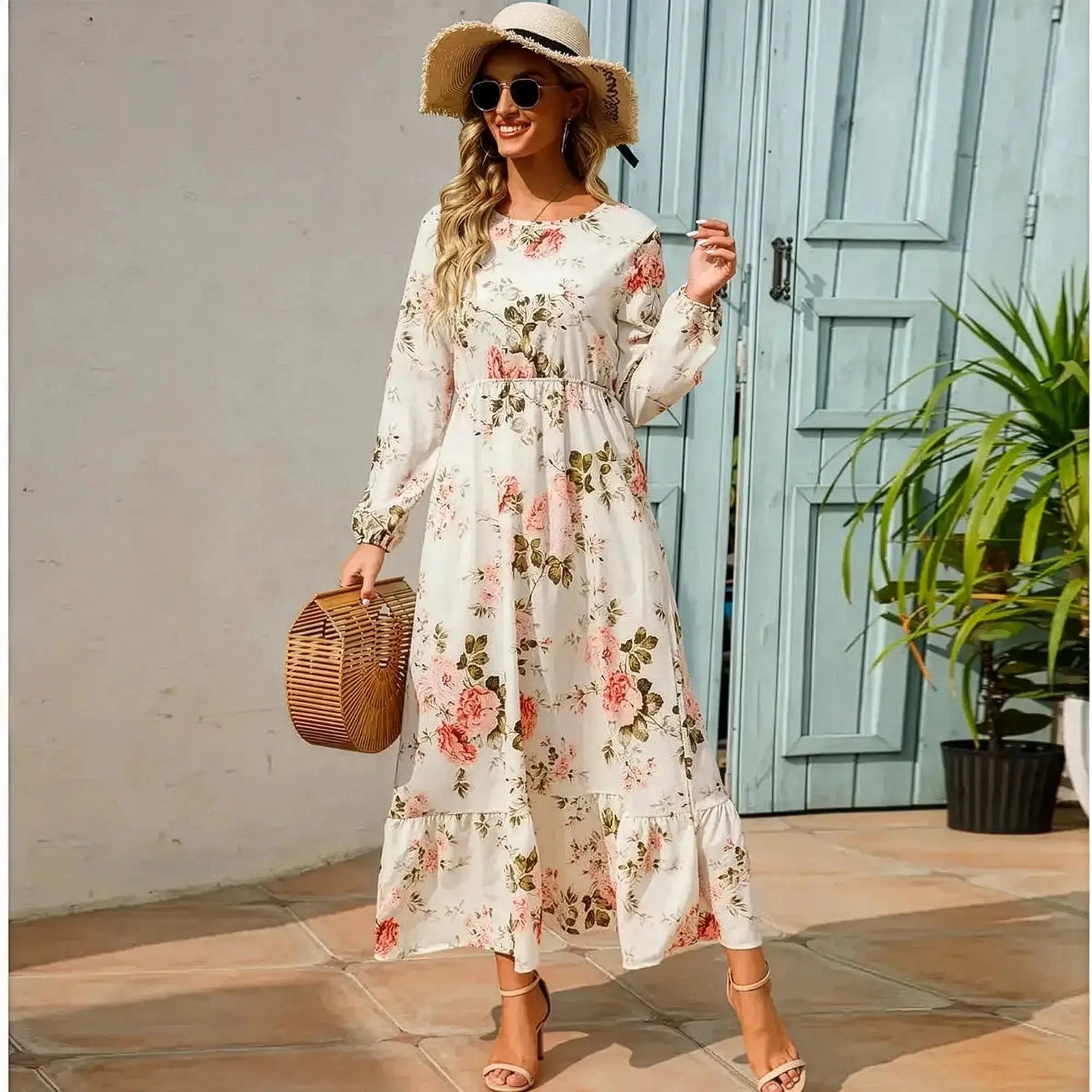 Maxi Chiffon Décontractée - Saylana