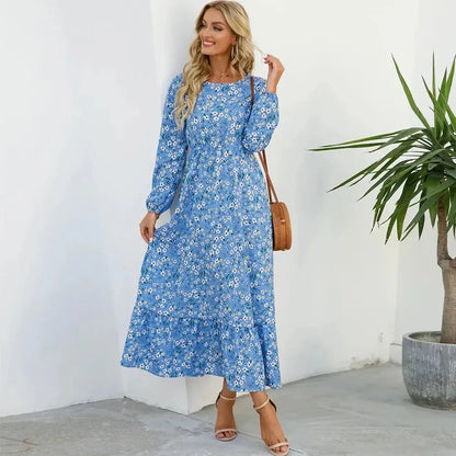 Maxi Chiffon Décontractée-Saylana