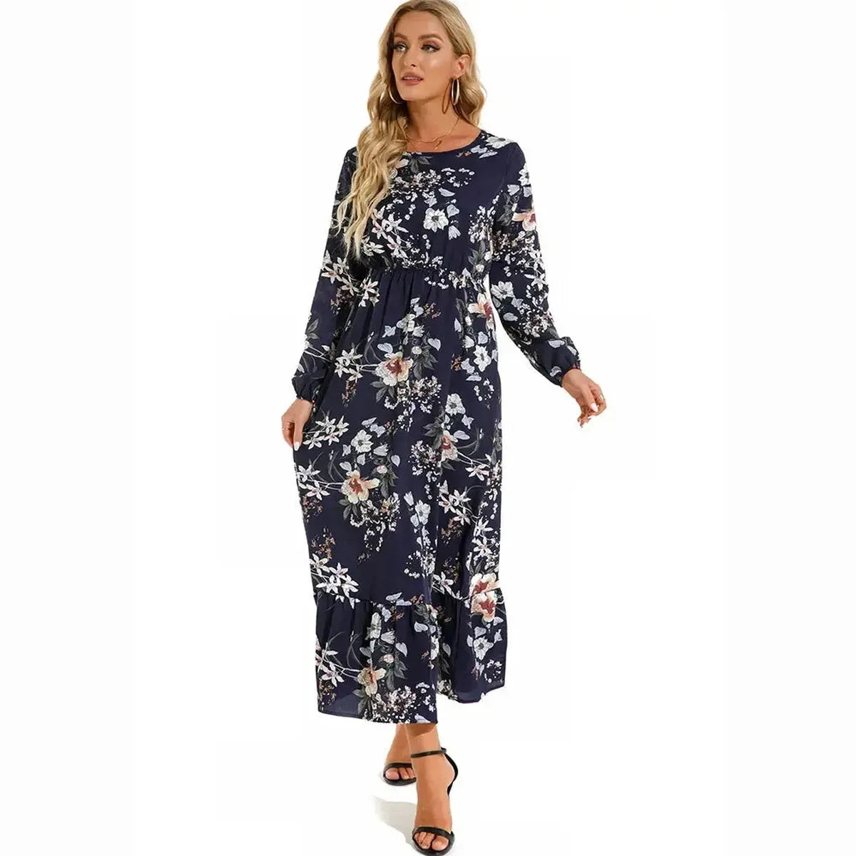 Maxi Chiffon Décontractée-Saylana