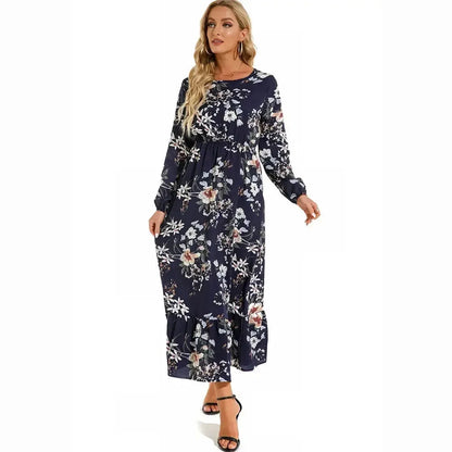 Maxi Chiffon Décontractée-Saylana