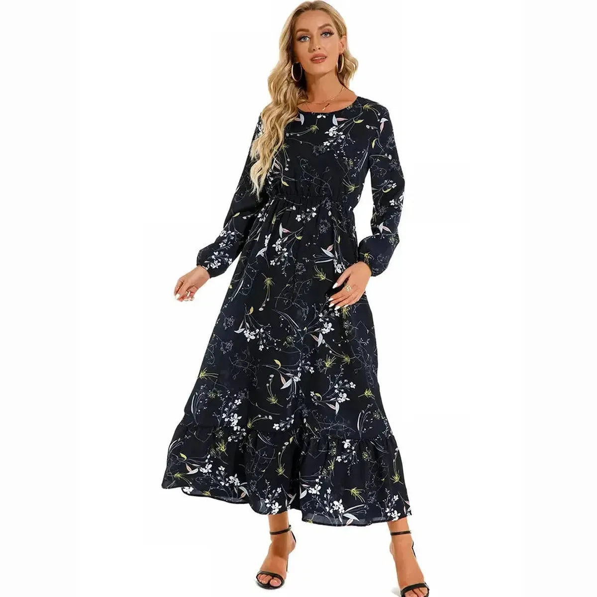 Maxi Chiffon Décontractée-Saylana