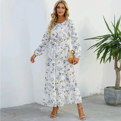 Maxi Chiffon Décontractée-Saylana