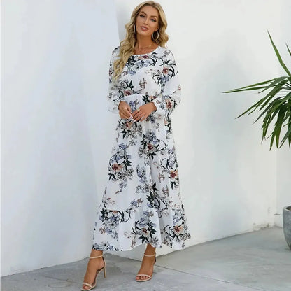 Maxi Chiffon Décontractée-Saylana