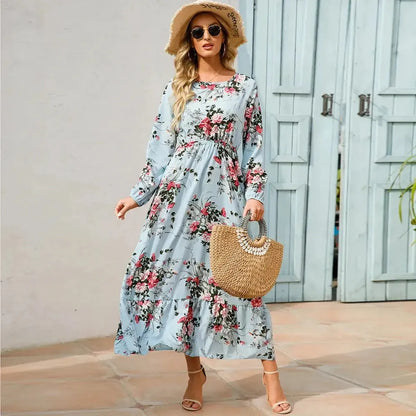 Maxi Chiffon Décontractée-Saylana