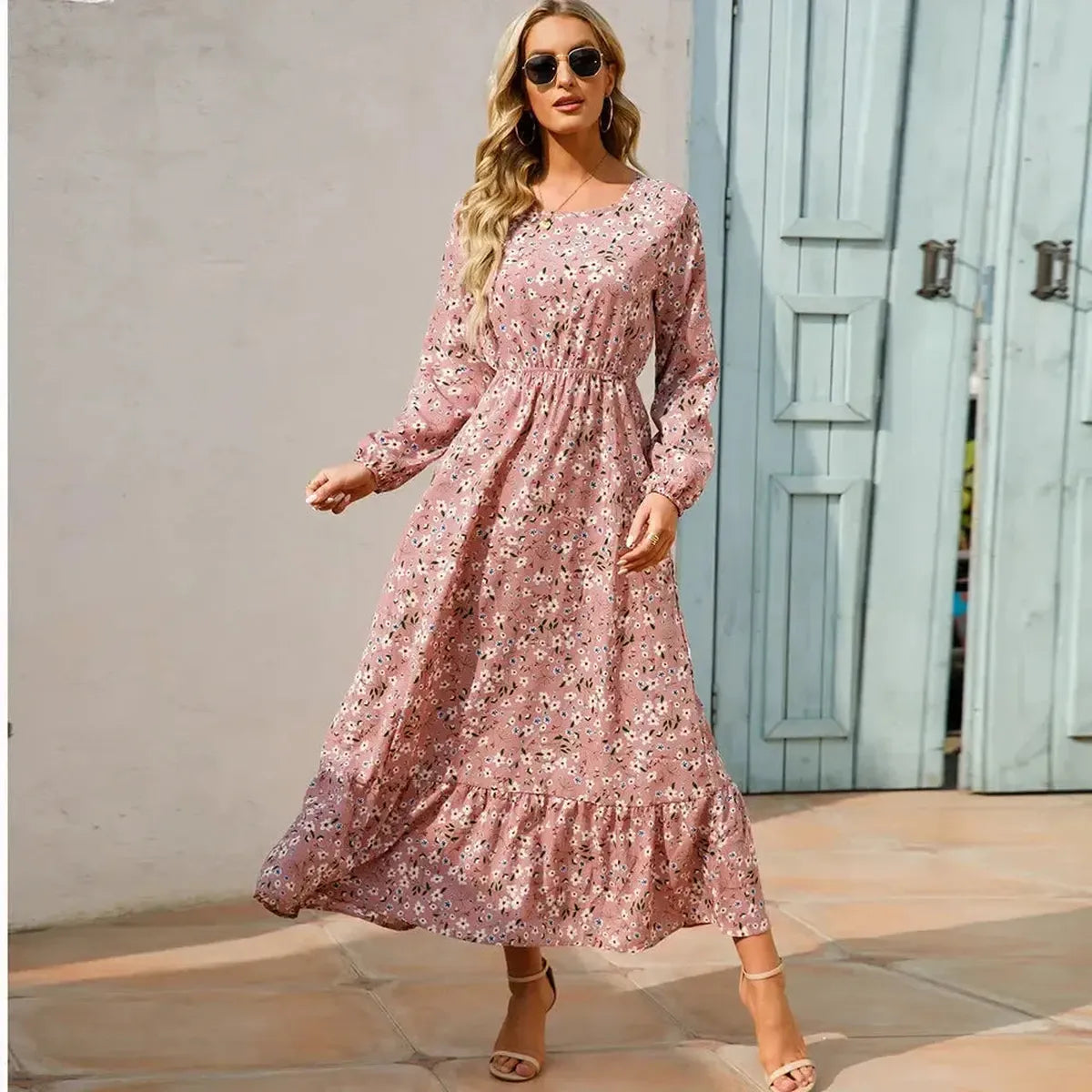 Maxi Chiffon Décontractée-Saylana