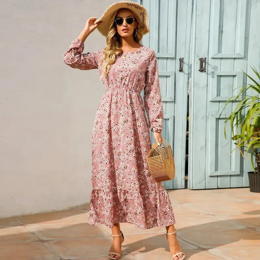 Maxi Chiffon Décontractée-Saylana