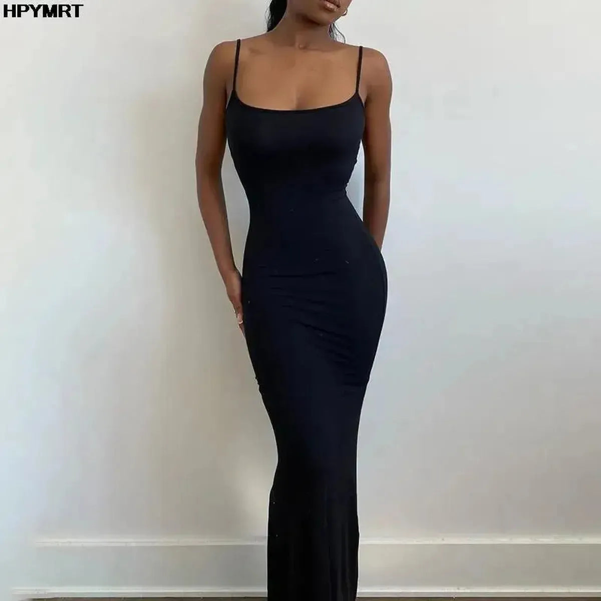 Maxi Dress Élégante : Slim & Brillante-Saylana