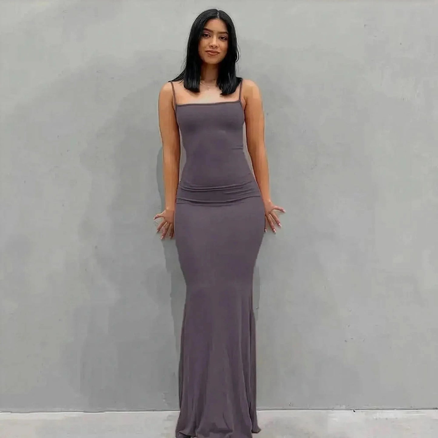 Maxi Dress Élégante : Slim & Brillante - Saylana