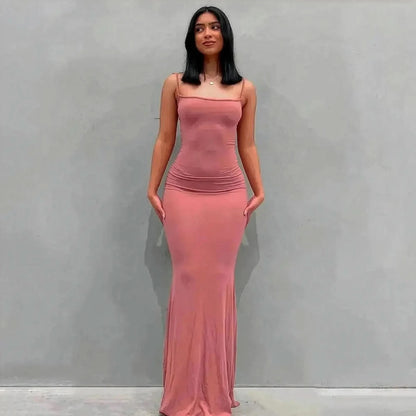 Maxi Dress Élégante : Slim & Brillante - Saylana