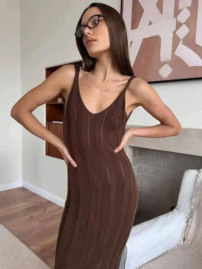Maxi Dress Vacances : Élégance & Simplicité-Saylana