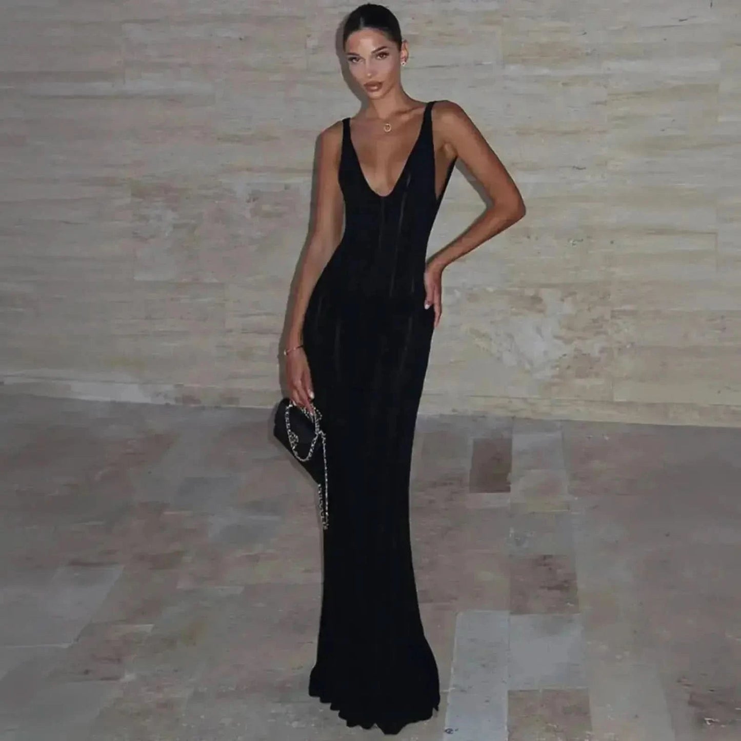 Maxi Dress Vacances : Élégance & Simplicité - Saylana