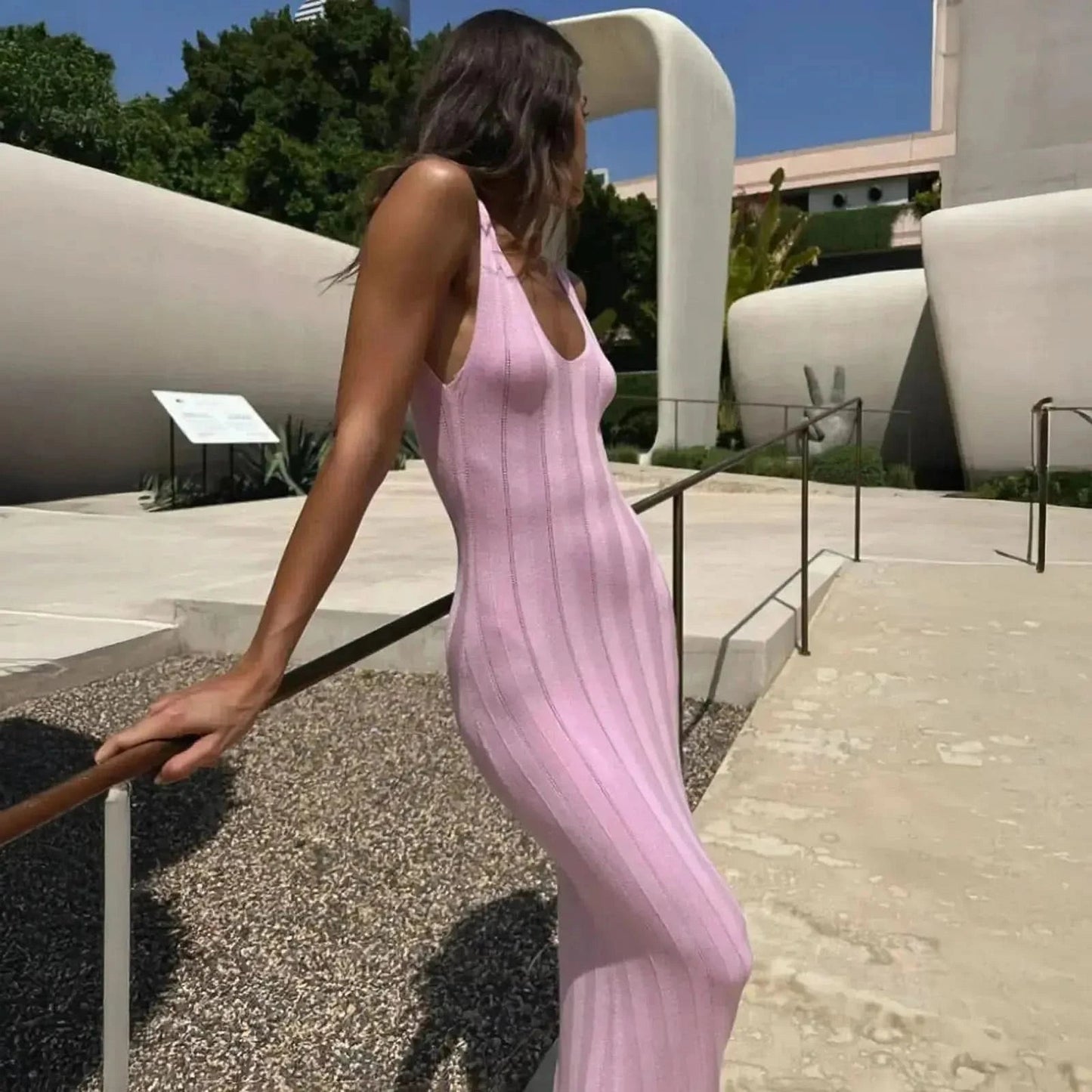 Maxi Dress Vacances : Élégance & Simplicité - Saylana