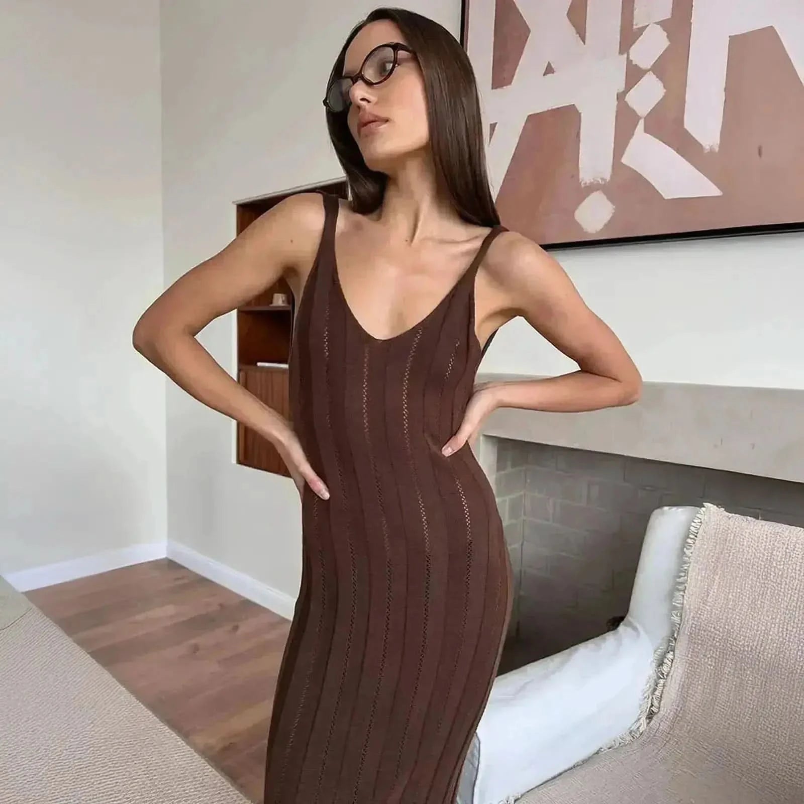 Maxi Dress Vacances : Élégance & Simplicité - Saylana