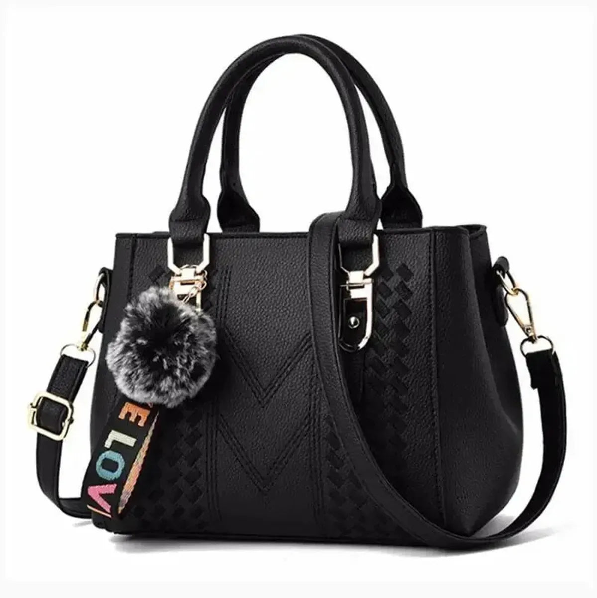 Messenger Bag Élégant en Simili Cuir-Saylana