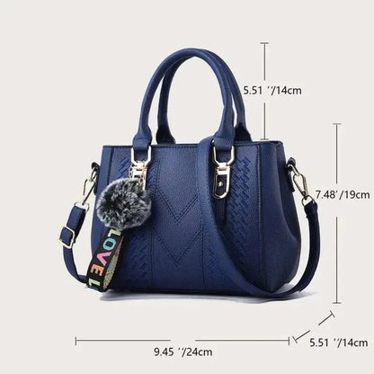 Messenger Bag Élégant en Simili Cuir-Saylana