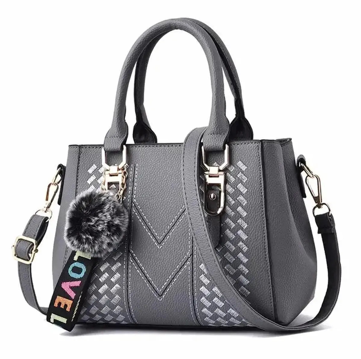 Messenger Bag Élégant en Simili Cuir-Saylana