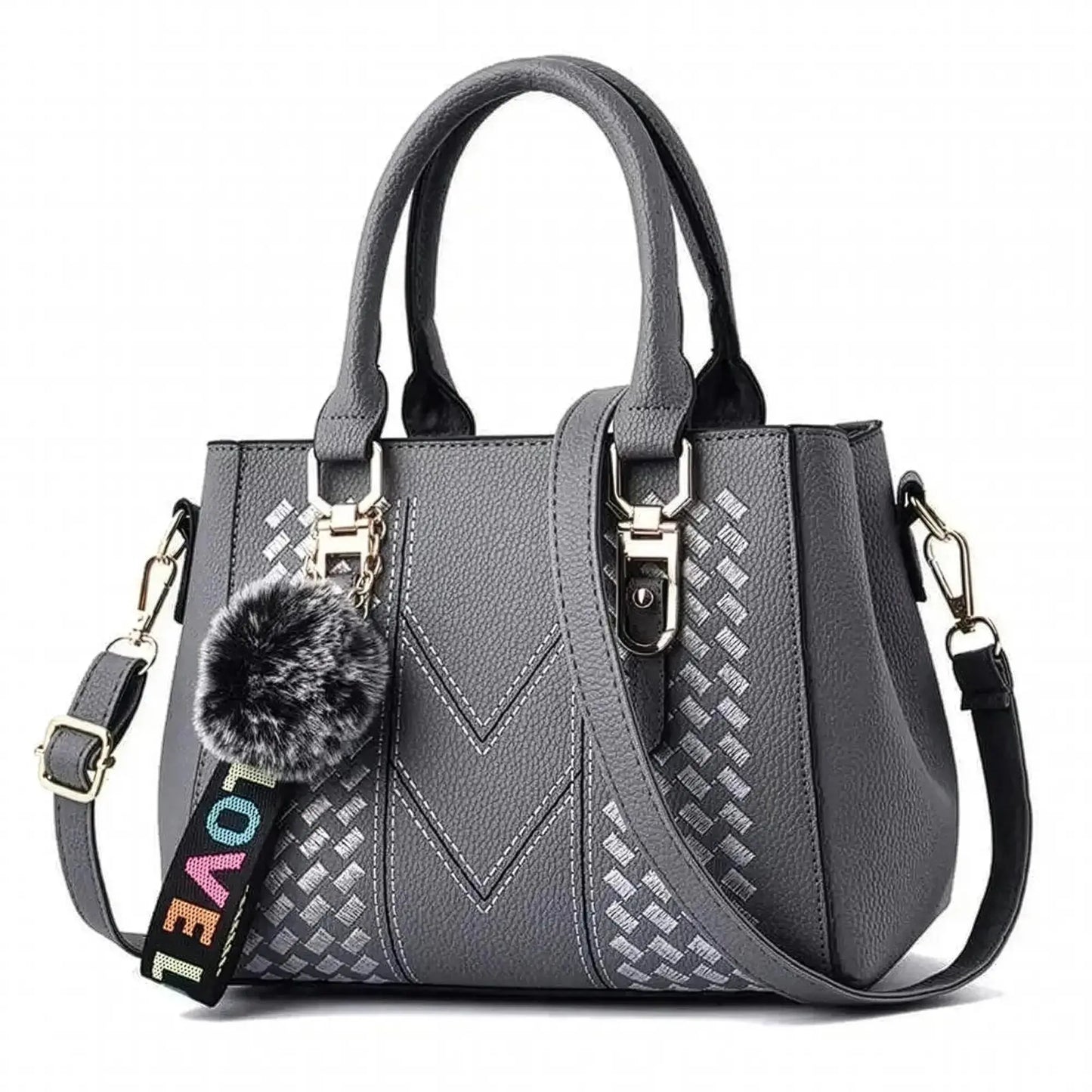 Messenger Bag Élégant en Simili Cuir - Saylana