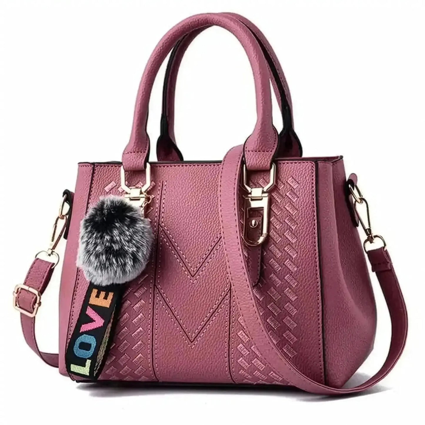 Messenger Bag Élégant en Simili Cuir - Saylana