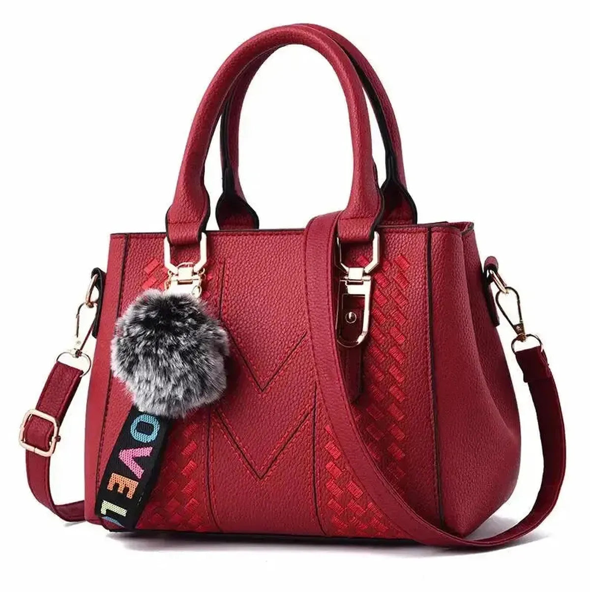 Messenger Bag Élégant en Simili Cuir-Saylana