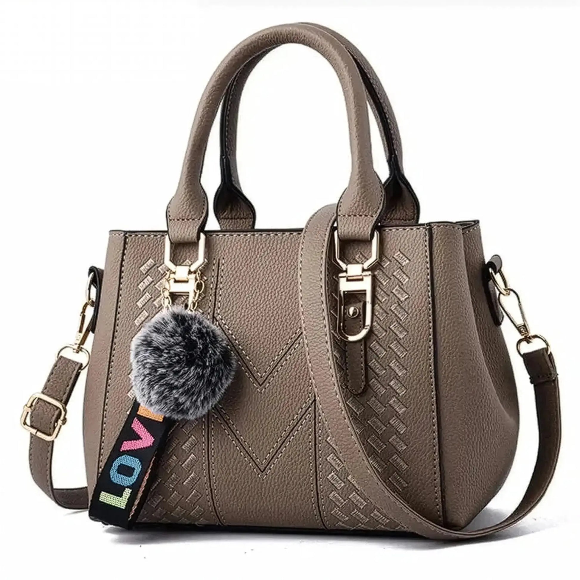 Messenger Bag Élégant en Simili Cuir - Saylana