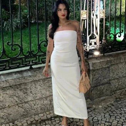 Midi Beige Dos Nu-Saylana