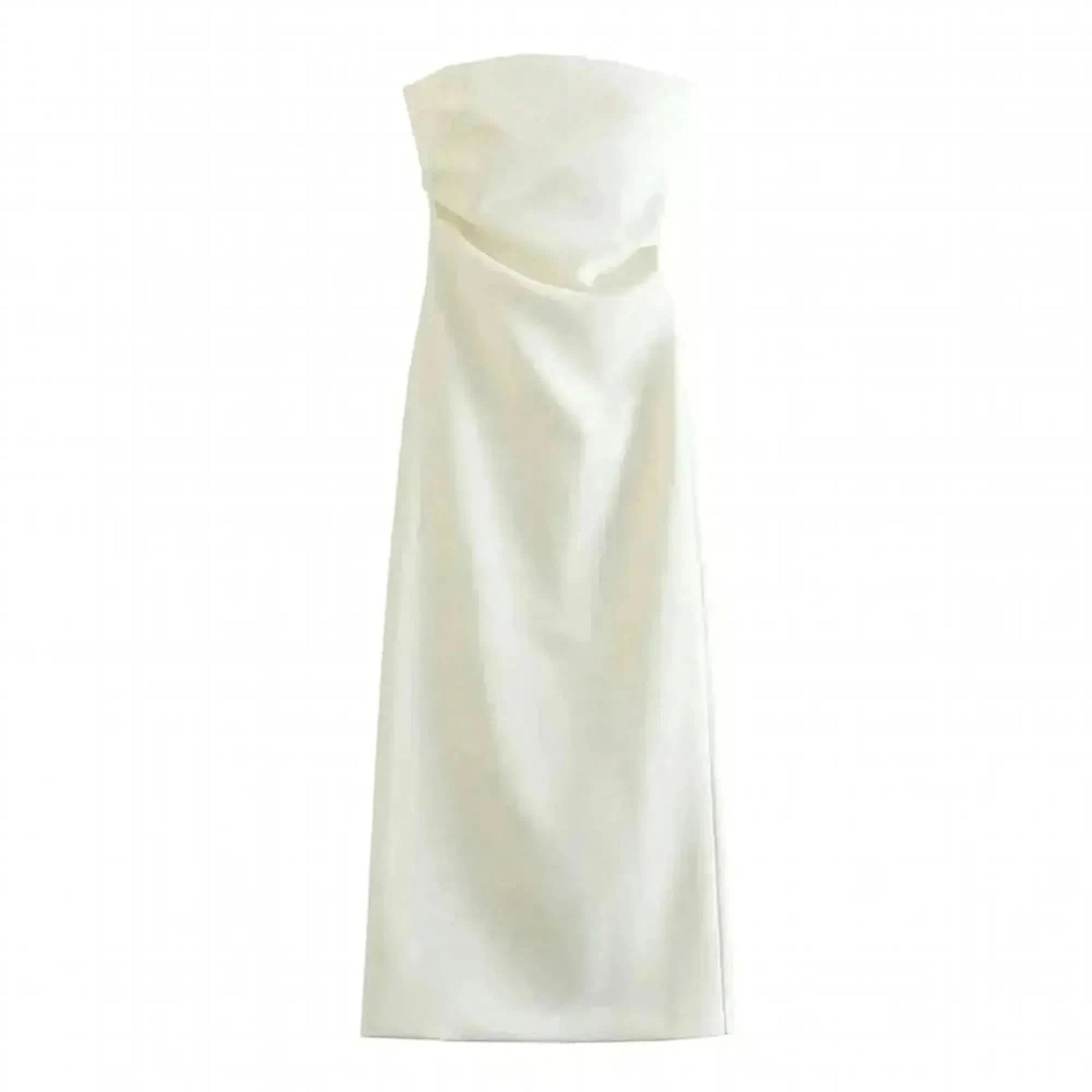 Midi Beige Dos Nu - Saylana