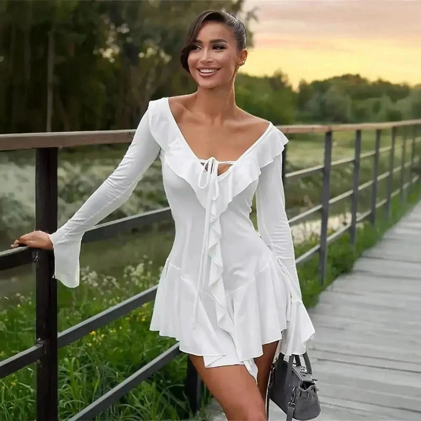 Mini Blanche Lacée - Saylana