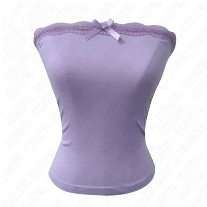 Mini coupe à nœud et top bustier coordonné-Saylana