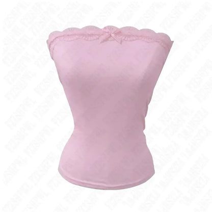 Mini coupe à nœud et top bustier coordonné-Saylana