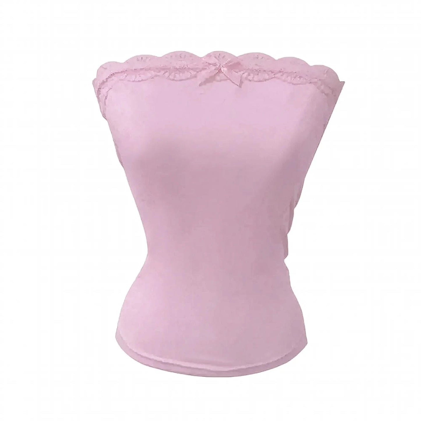 Mini coupe à nœud et top bustier coordonné - Saylana