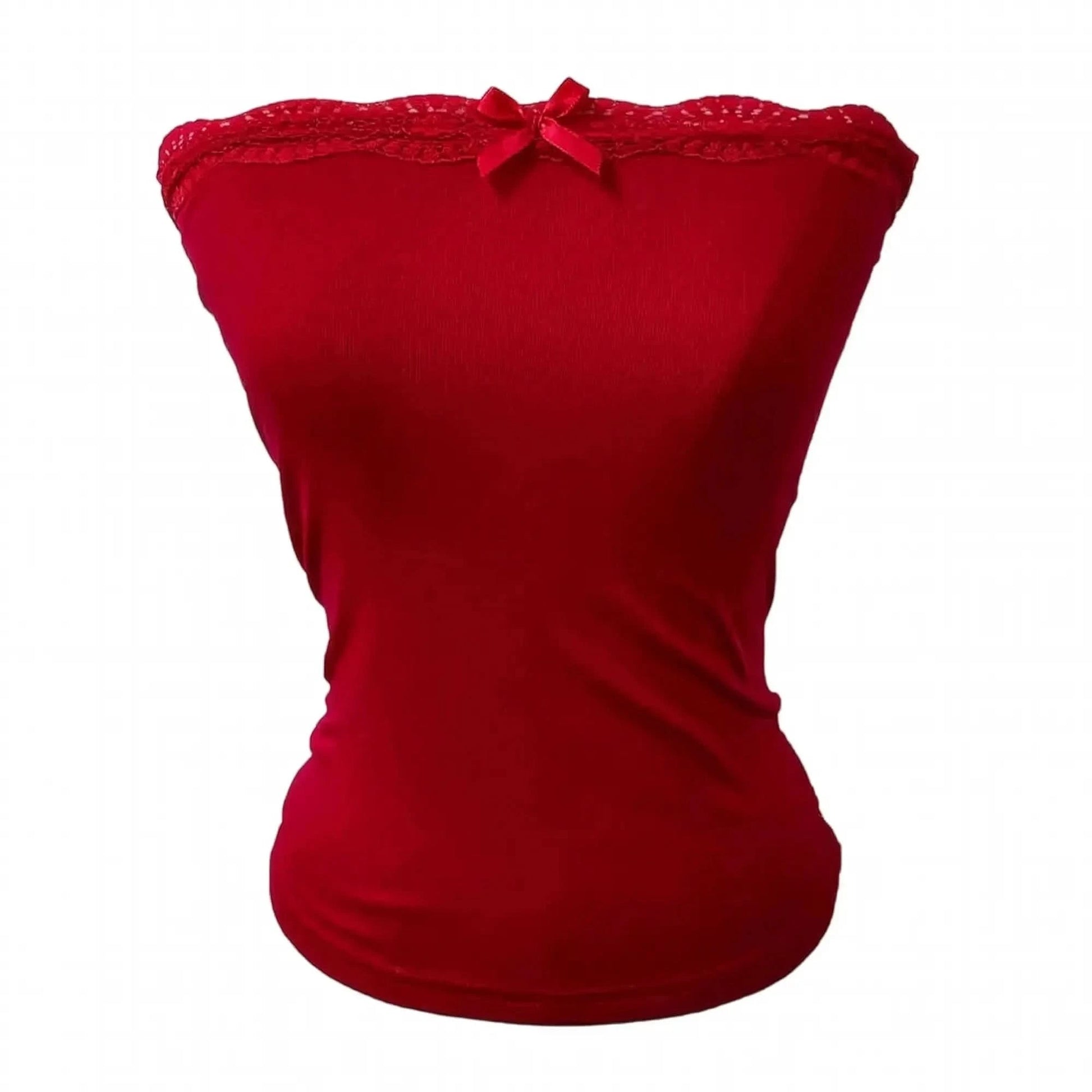 Mini coupe à nœud et top bustier coordonné - Saylana