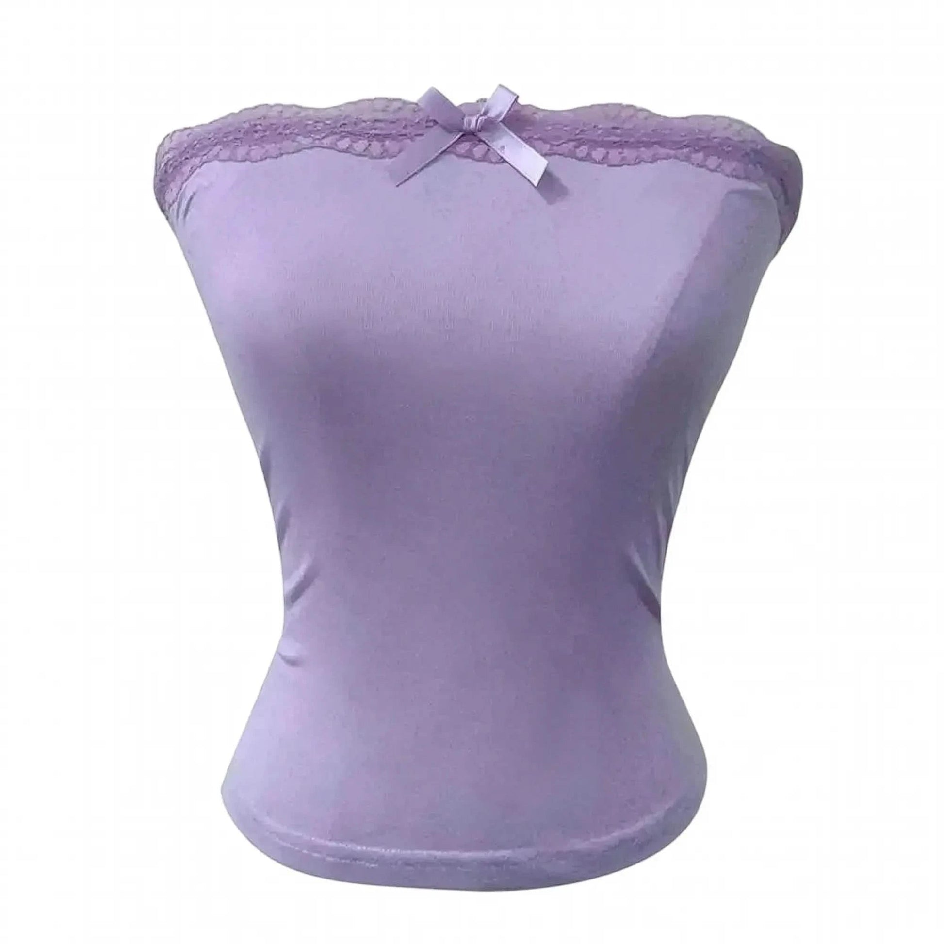 Mini coupe à nœud et top bustier coordonné - Saylana