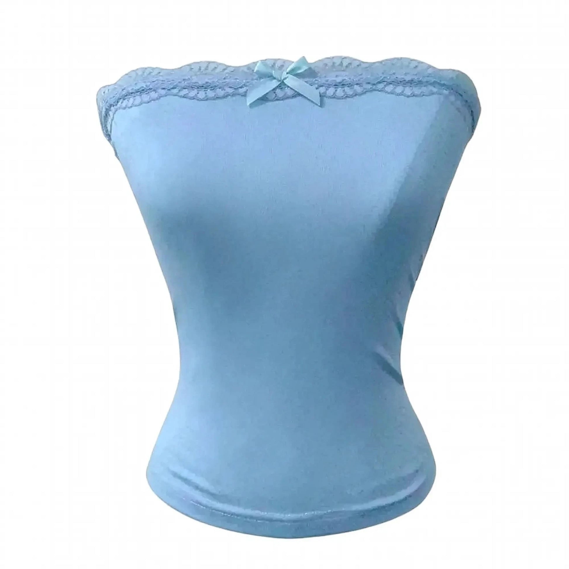 Mini coupe à nœud et top bustier coordonné - Saylana