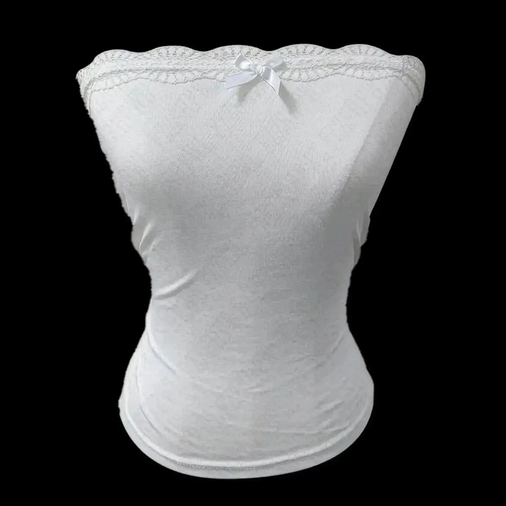 Mini coupe à nœud et top bustier coordonné - Saylana