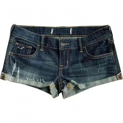 Mini denim taille basse stylé - Saylana