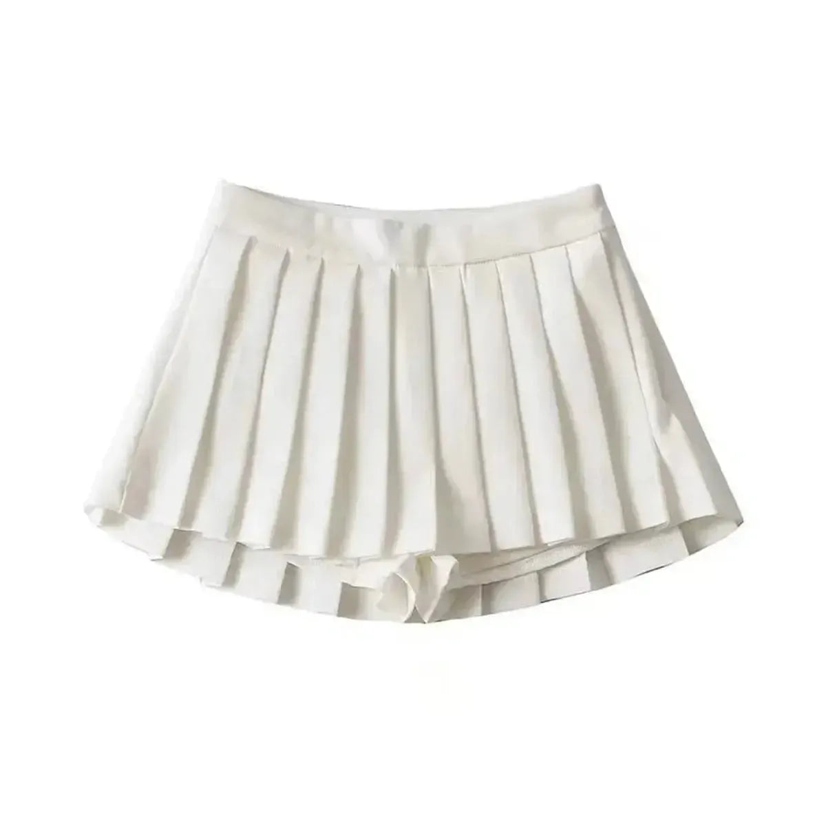 Mini Jupe Plissée Taille Haute-Saylana