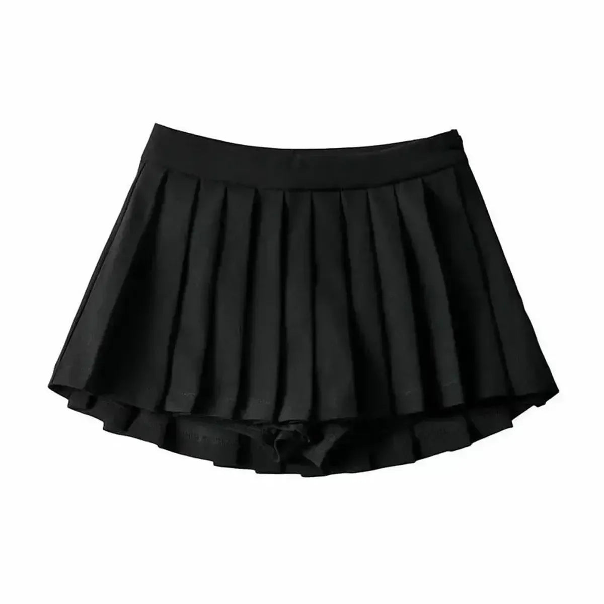 Mini Jupe Plissée Taille Haute-Saylana
