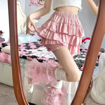 Mini Jupe Volants Style Y2K - Saylana