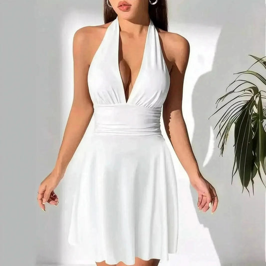 Mini Robe Dos Nu Moulante - Saylana