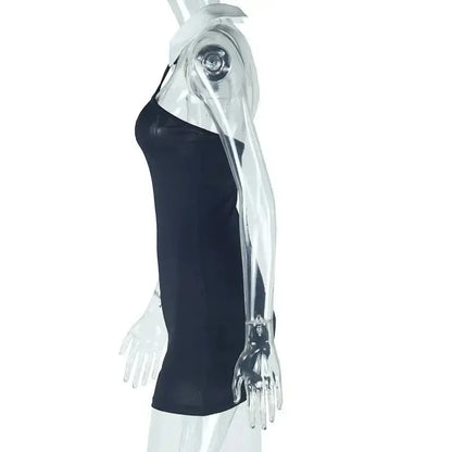 Mini Robe Épaules Dénudées Sexy-Saylana