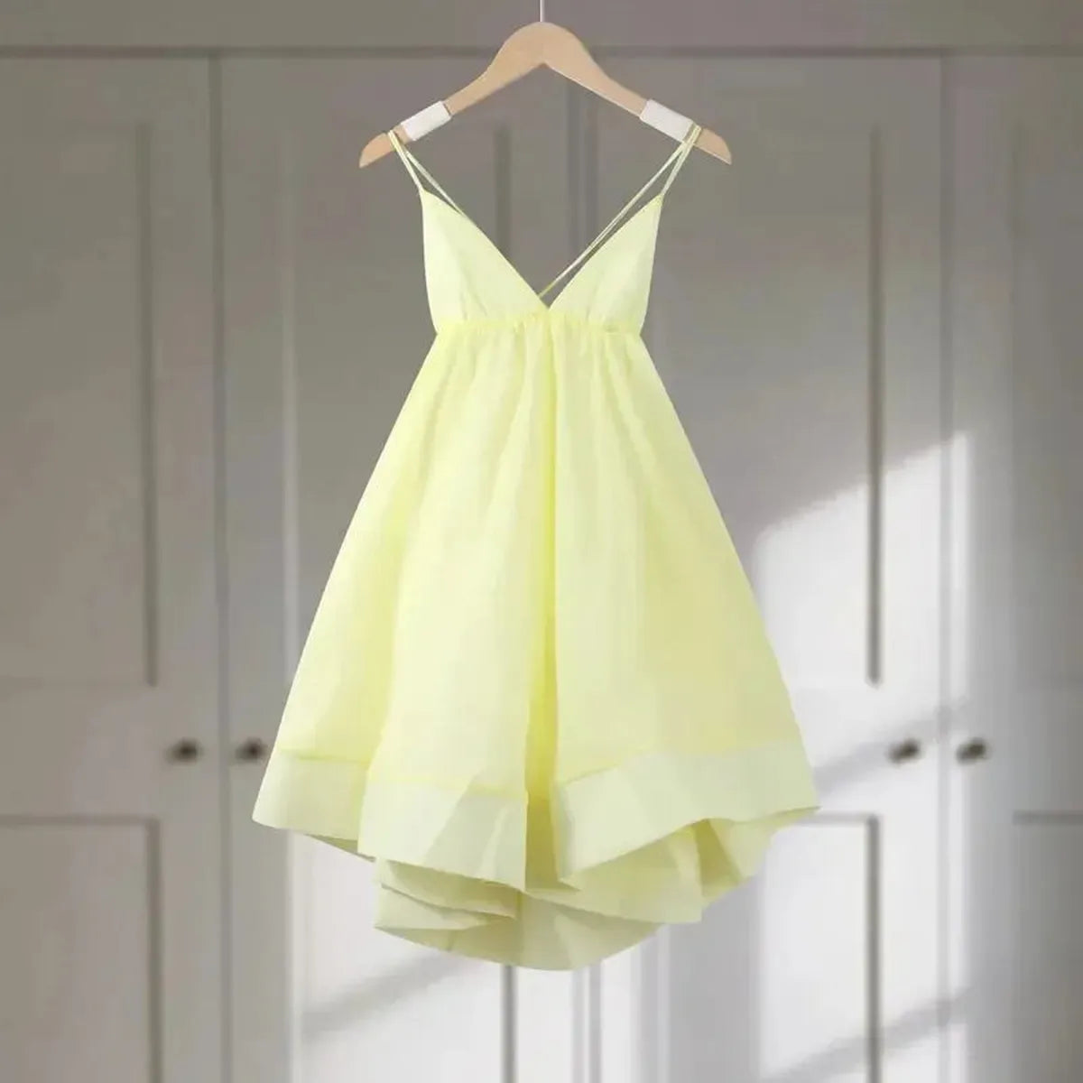 Mini Robe Évasée Sans Manches-Saylana