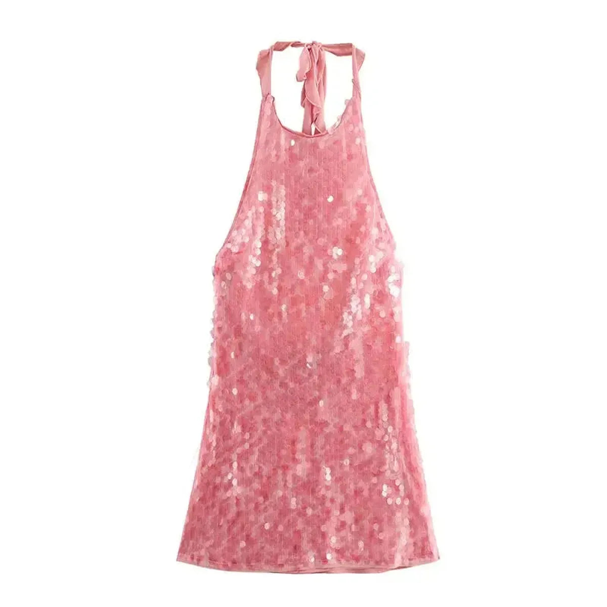 Mini Robe Pailletée Sexy-Saylana