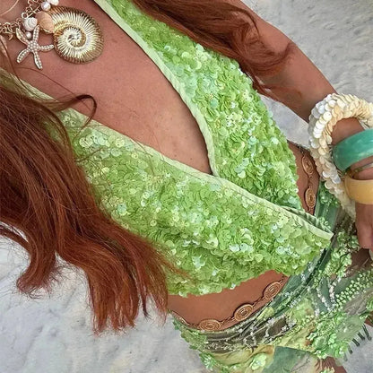 Mini Robe Pailletée Sexy-Saylana