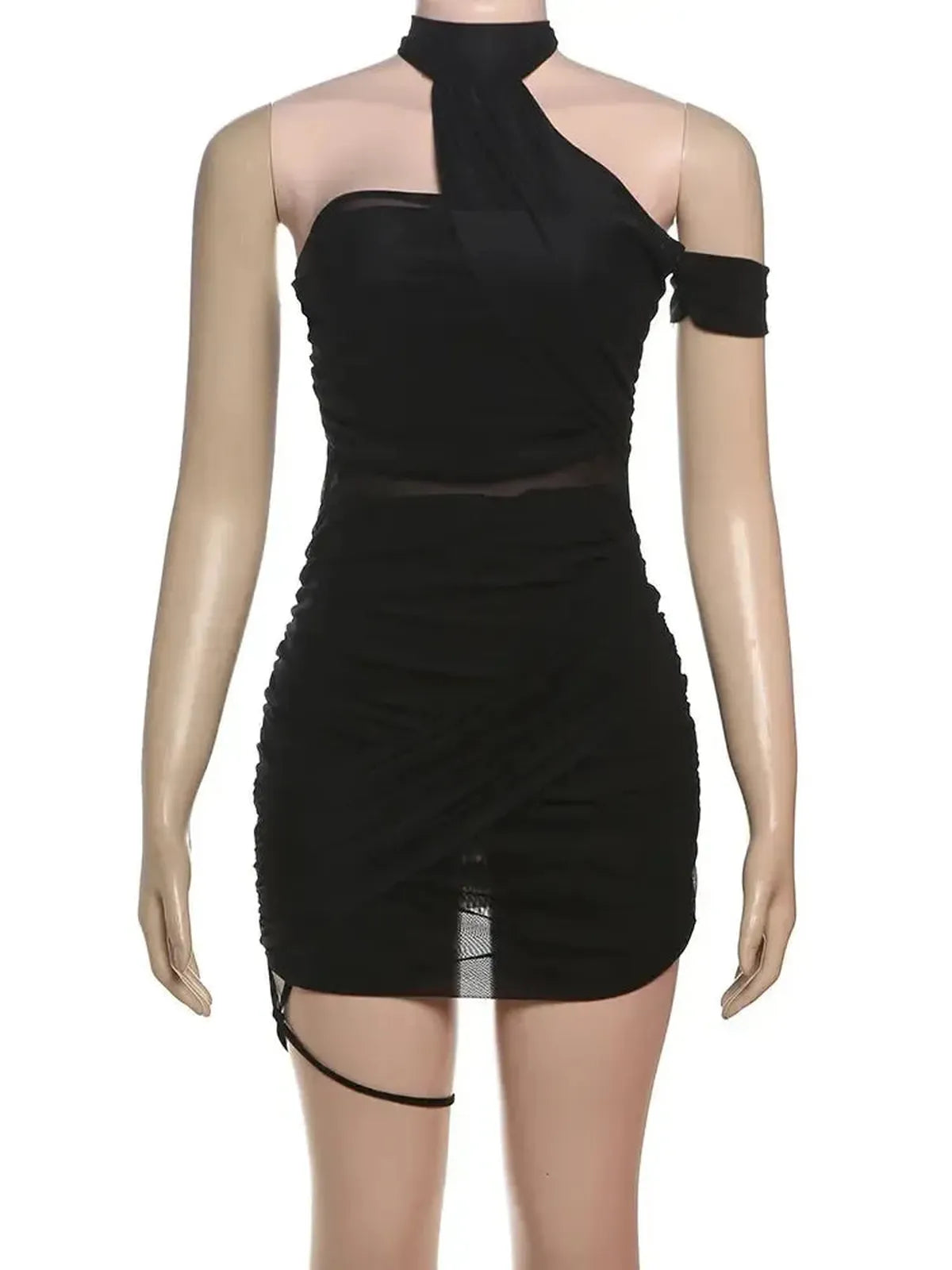 Mini Robe Transparente Dos Nu-Saylana