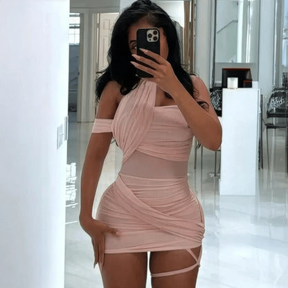 Mini Robe Transparente Dos Nu - Saylana