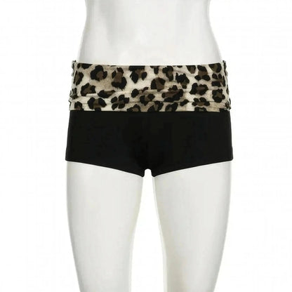 Motif léopard patchwork pour look Y2K affirmé - Saylana