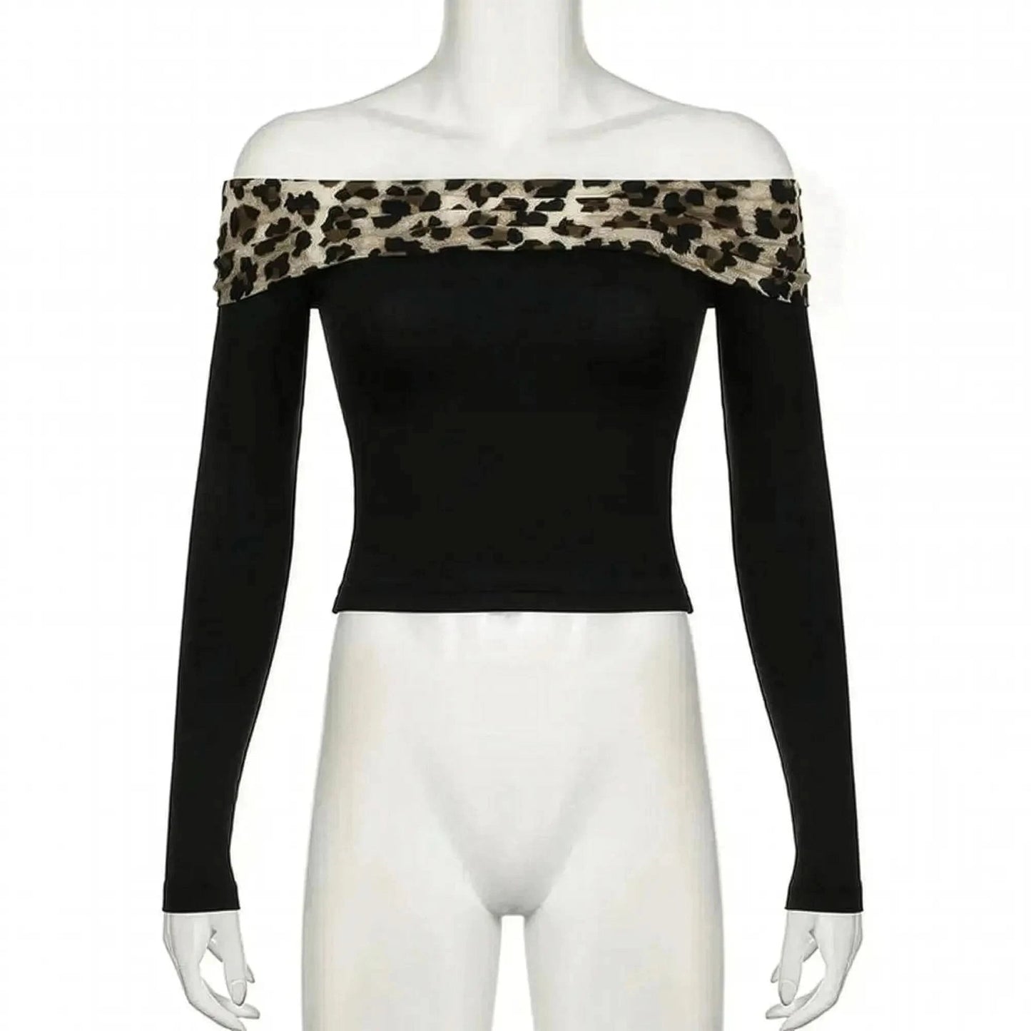 Motif léopard patchwork pour look Y2K affirmé - Saylana