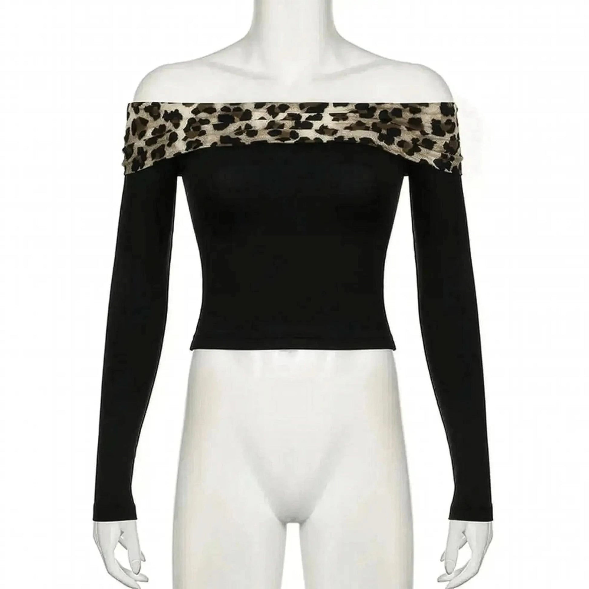 Motif léopard patchwork pour look Y2K affirmé - Saylana